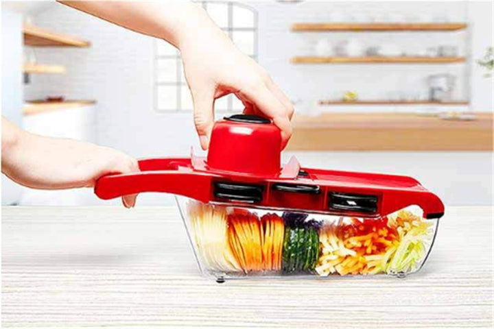 Multifunctional Vegetable Cutter Grater With Hand Guard